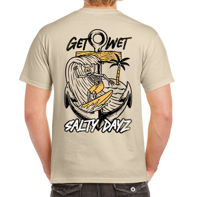 Classic T-Shirt ~ Get Wet Anchor. Thumbnail