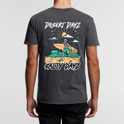 Stone Wash T-Shirt ~ Desert Dayz. Thumbnail