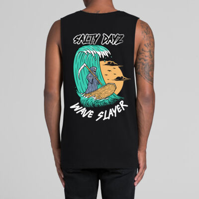 Classic Men's Singlet ~ Wave Slayer. Thumbnail