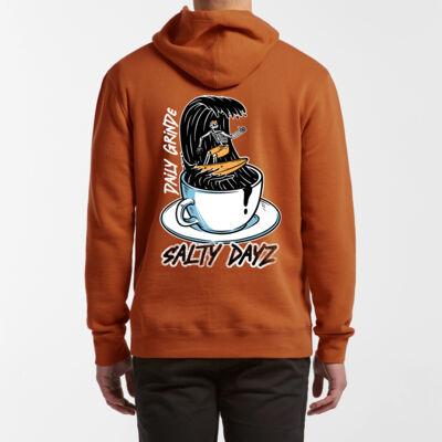 Salty Dayz Classic Unisex Hoodie ~ Daily Grinde – Hooded Jumper. Thumbnail
