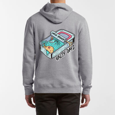 Salty Dayz Classic Unisex Hoodie ~ Lunch Breaks – Hooded Jumper. Thumbnail